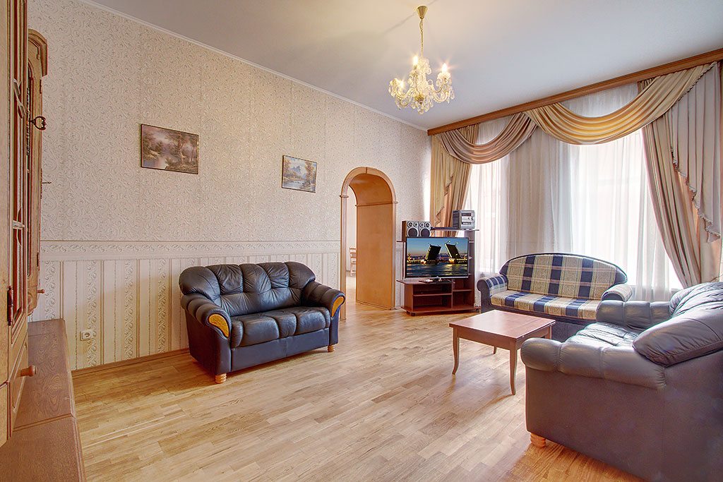 Апартаменты (Апартаменты с двумя спальнями на Невском пр.81) апартамента У Московского Вокзала, Санкт-Петербург