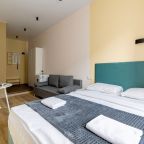 Четырехместный (Четырехместный делюкс 4 этаж), Апартаменты LeoHotels
