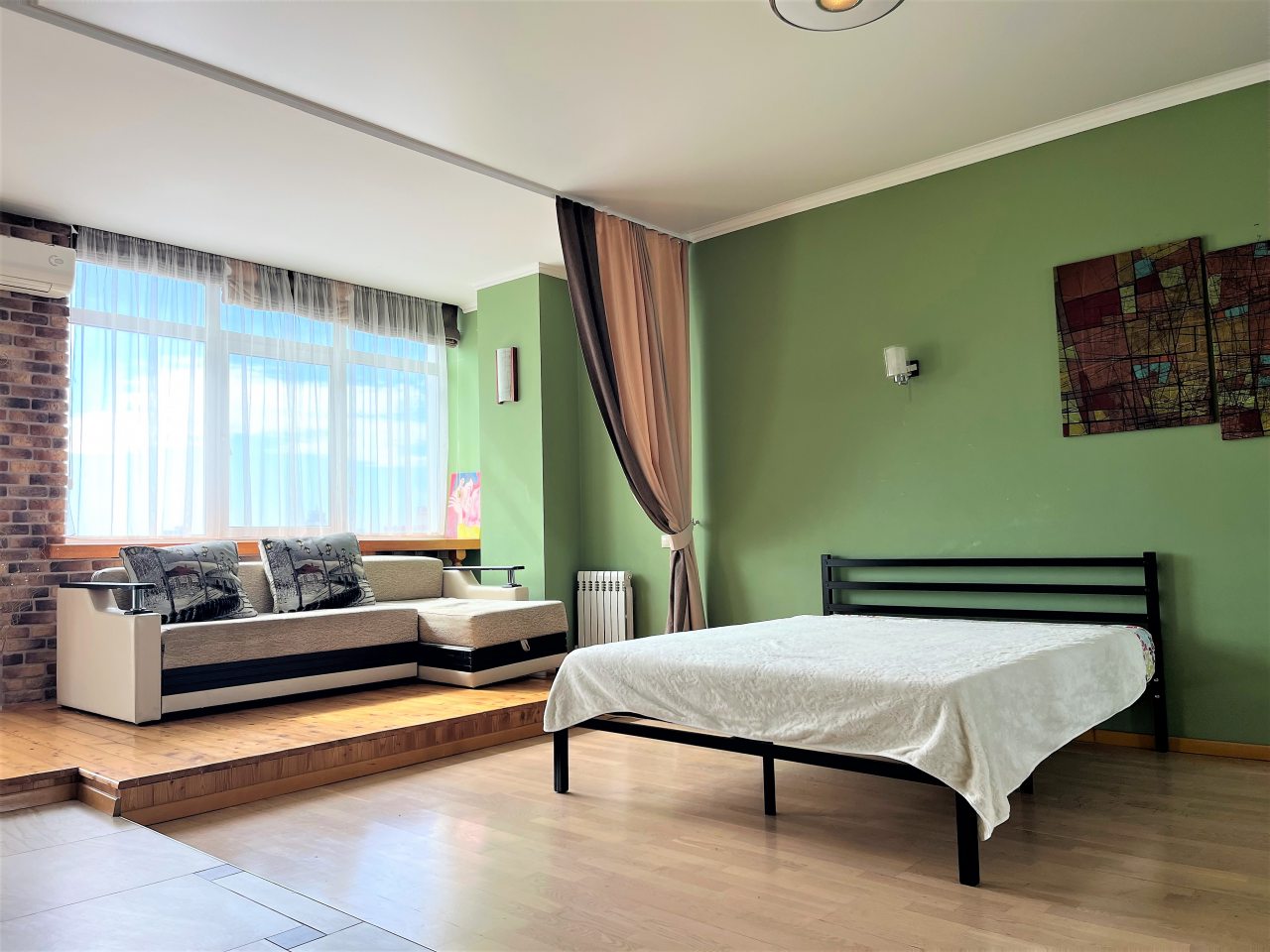 Студио (Standart), Апартаменты Megapolis ул. Сакко и Ванцетти 78-А-155