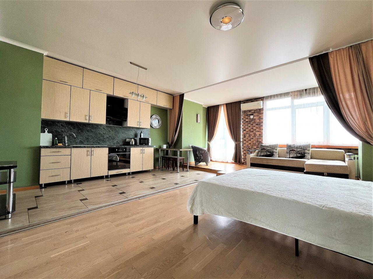 Студио (Standart), Апартаменты Megapolis ул. Сакко и Ванцетти 78-А-155
