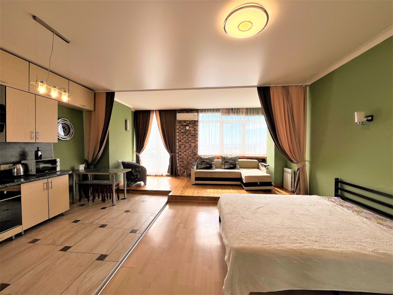 Студио (Standart), Апартаменты Megapolis ул. Сакко и Ванцетти 78-А-155