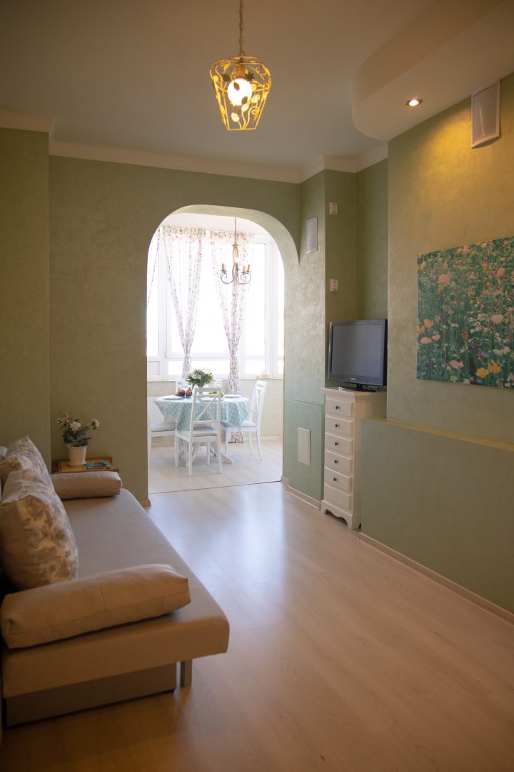 Апартаменты (Orchid 2 bedroom Provence Apartment 2), Апартаменты Orchid Apartments Zelenogradsk Center