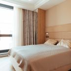 Апартаменты (Охта Парк Люкс Resort с сауной, камином и двумя спальнями), Апартаменты Охта Парк Люкс Resort с сауной и камином