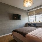 Студио с большой кроватью и кухней