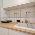 Студио с большой кроватью и кухней