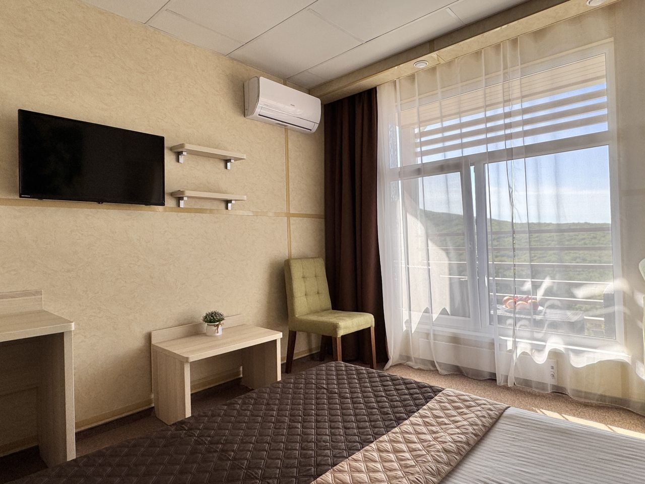 Двухместный (Комфорт плюс с террасой), Гостевой дом Лоза Хутор