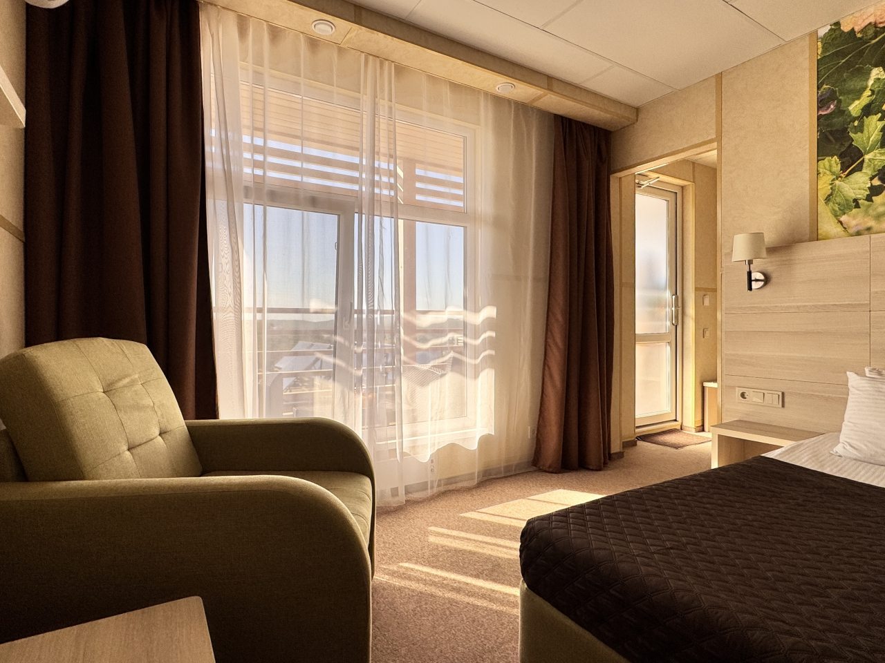 Семейный (Двухкомнатные шестиместные Апартаменты с общей террасой), Гостевой дом Лоза Хутор