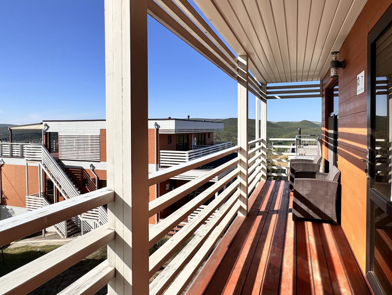 Семейный (Двухкомнатные шестиместные Апартаменты с общей террасой), Гостевой дом Лоза Хутор