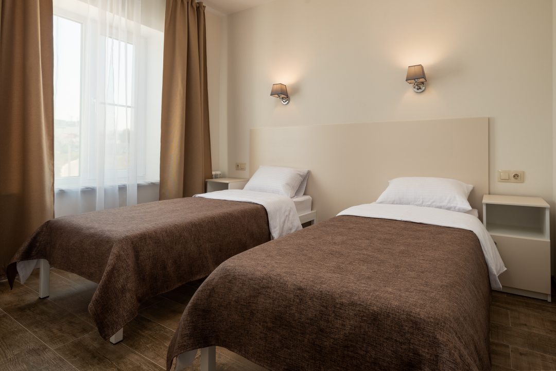 Двухместный (Двухместный номер с двумя односпальными кроватями) апарт-отеля Гераклея, Севастополь