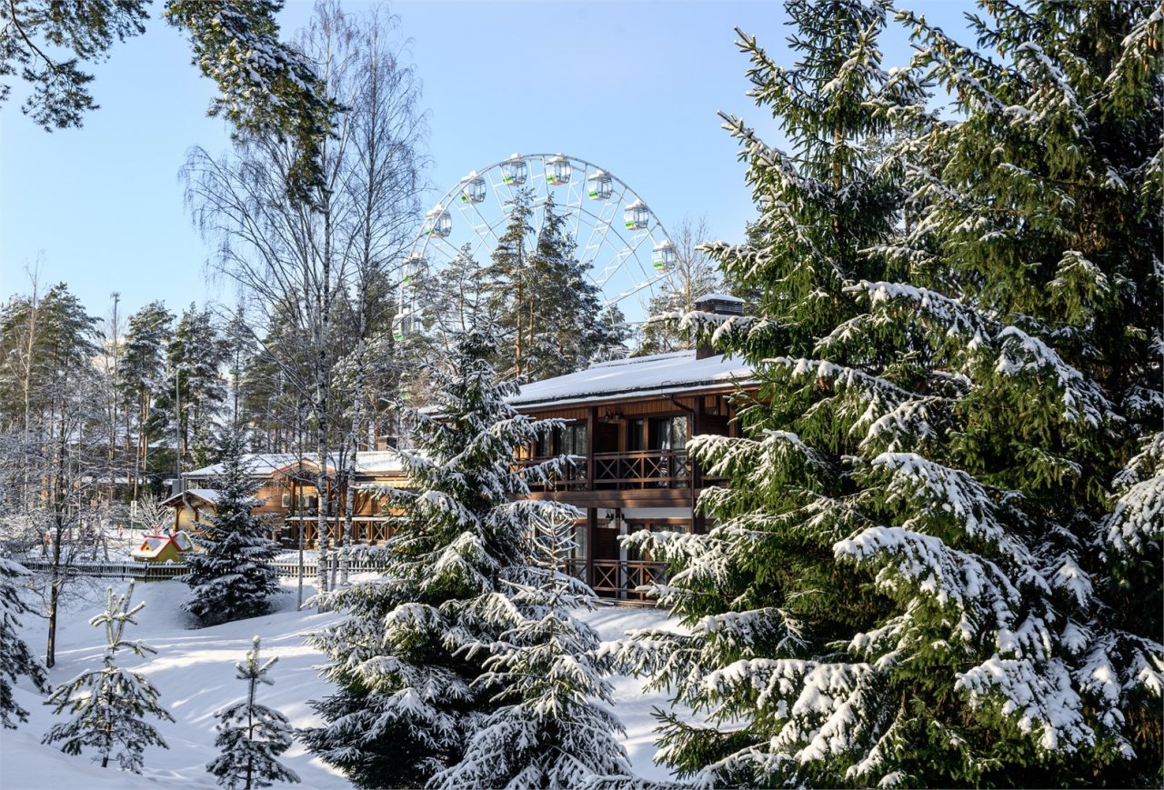 Двухместный (Улучшенный номер в отеле), Загородный отель Охта Парк