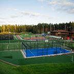 Теннисный корт, Загородный отель Охта Парк