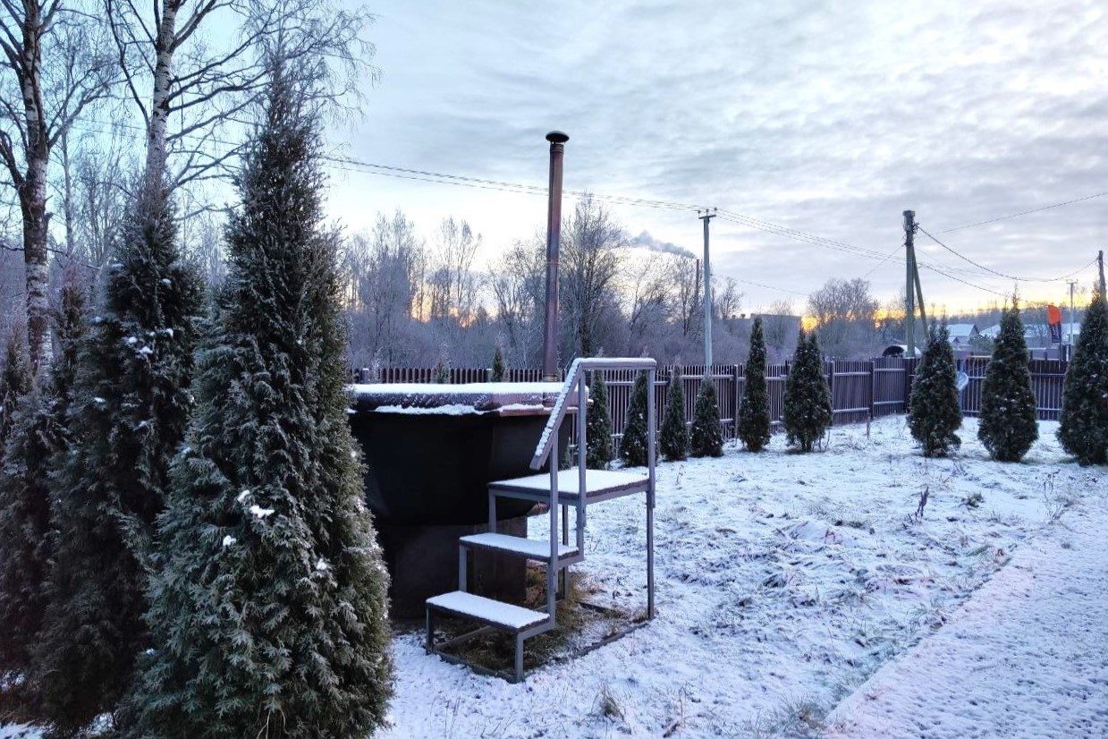 Дом (С камином, баней и купелью на террасе), Коттедж SNHAUS