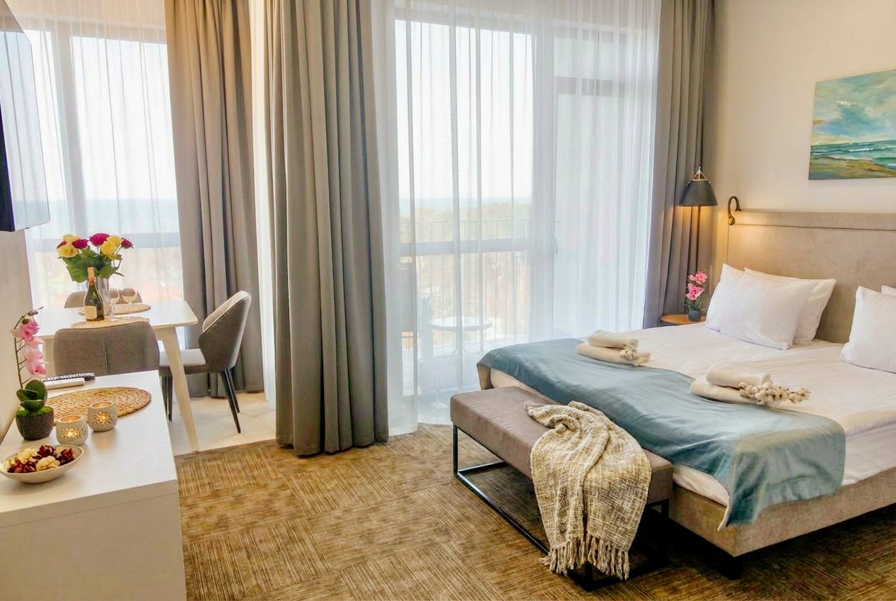 Апартаменты (Sun City Apartments 3 на 9 этаже с видом на море), Апартаменты Сан Сити Апартментс 3