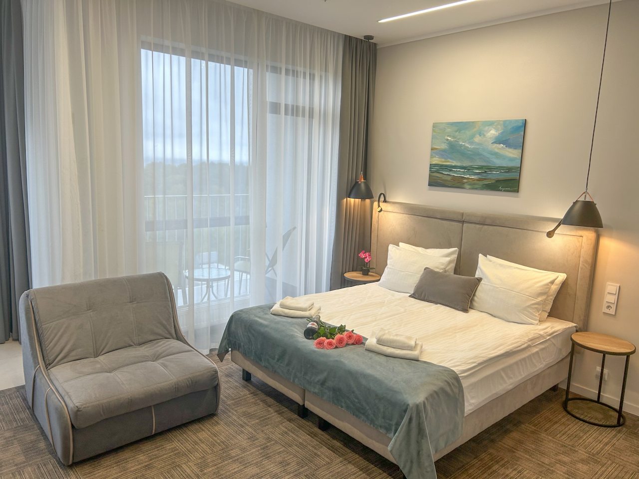 Апартаменты (Sun City Apartments 3 на 9 этаже с видом на море), Апартаменты Сан Сити Апартментс 3