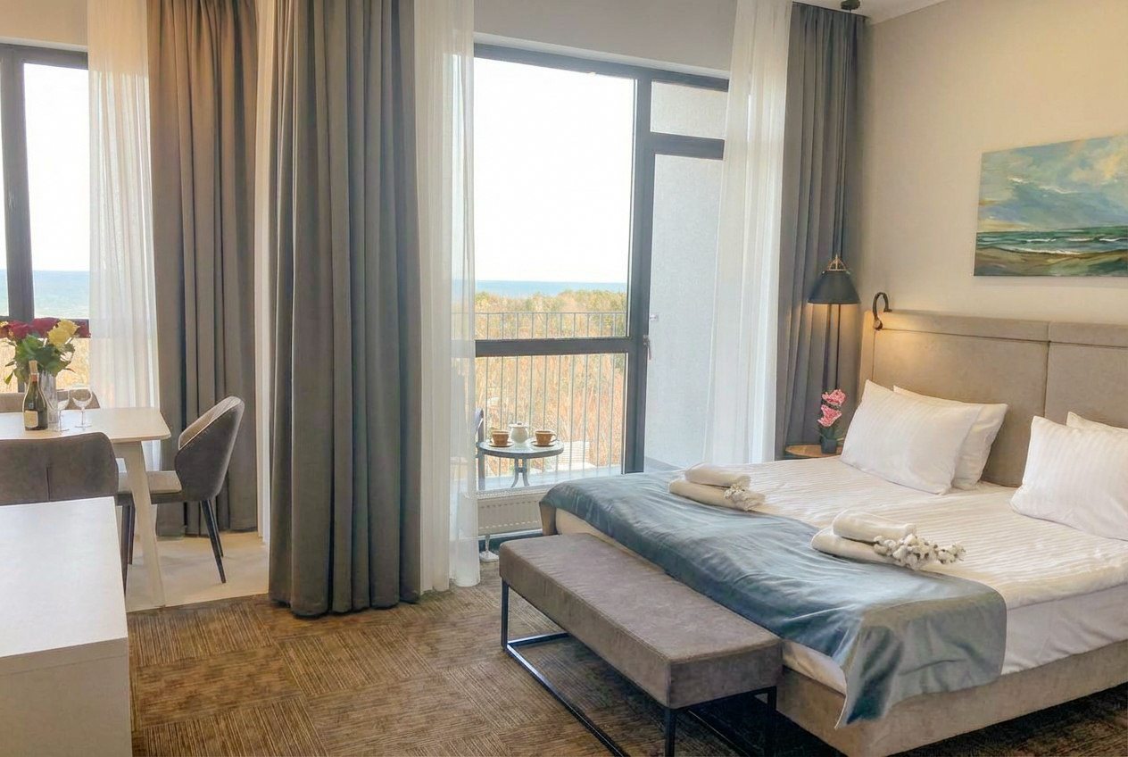 Апартаменты (Sun City Apartments 3 на 9 этаже с видом на море), Апартаменты Сан Сити Апартментс 3