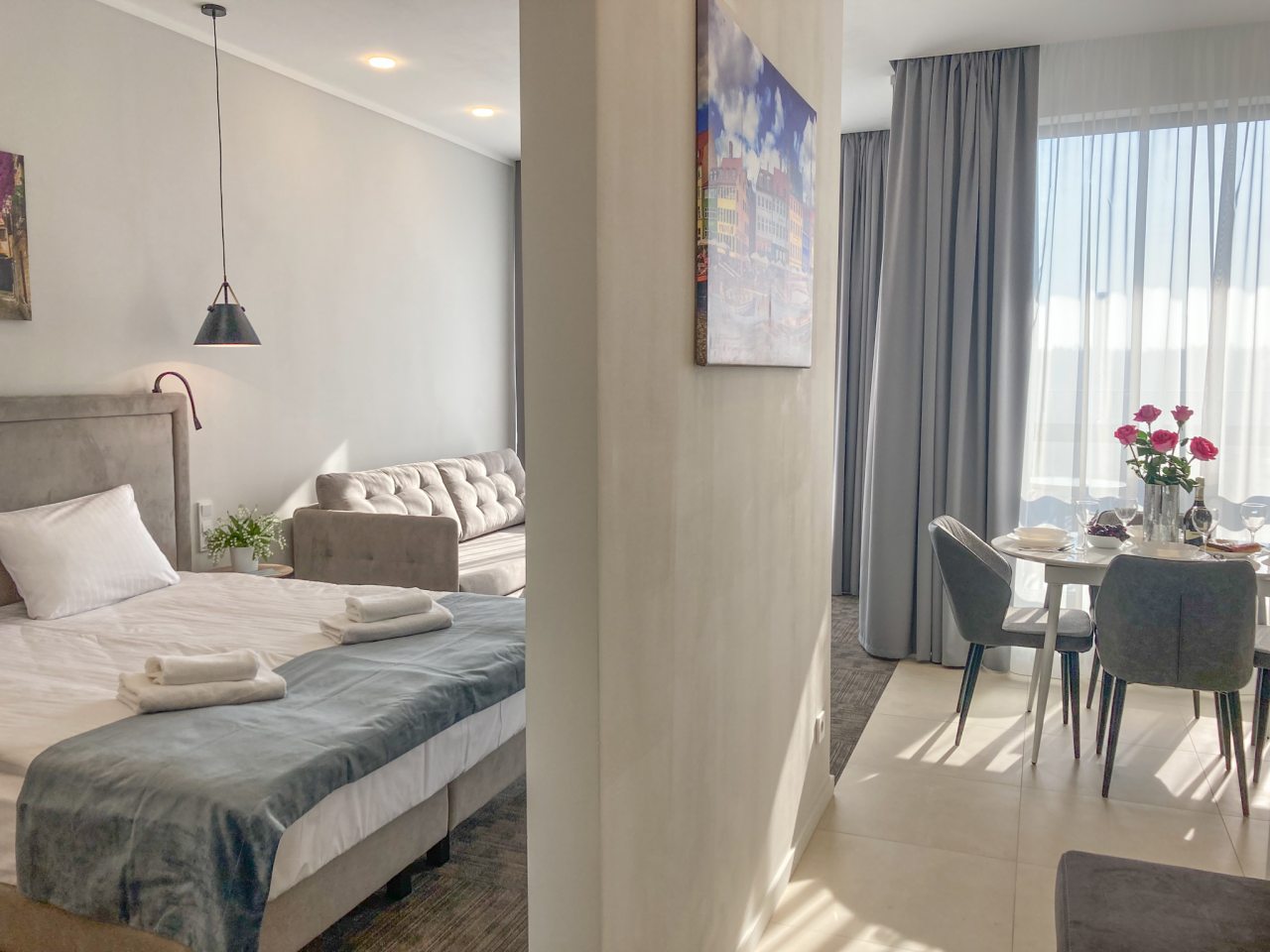 Апартаменты (Sun City Apartments 1 на 9 этаже), Апартаменты Сан Сити Апартментс 1