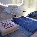 Полуторная капсула 110х200 см, возможно размещение с детьми