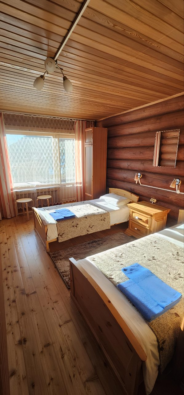 Трехместный (Номер Twin/Double), Гостевой дом Шале Листвянка