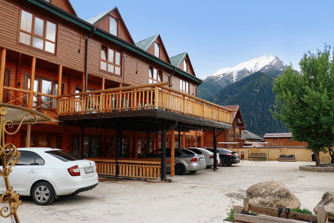 Номер (Двухместный комфорт | 3 этаж | вид на горы), Гостевой дом Hayat Haus