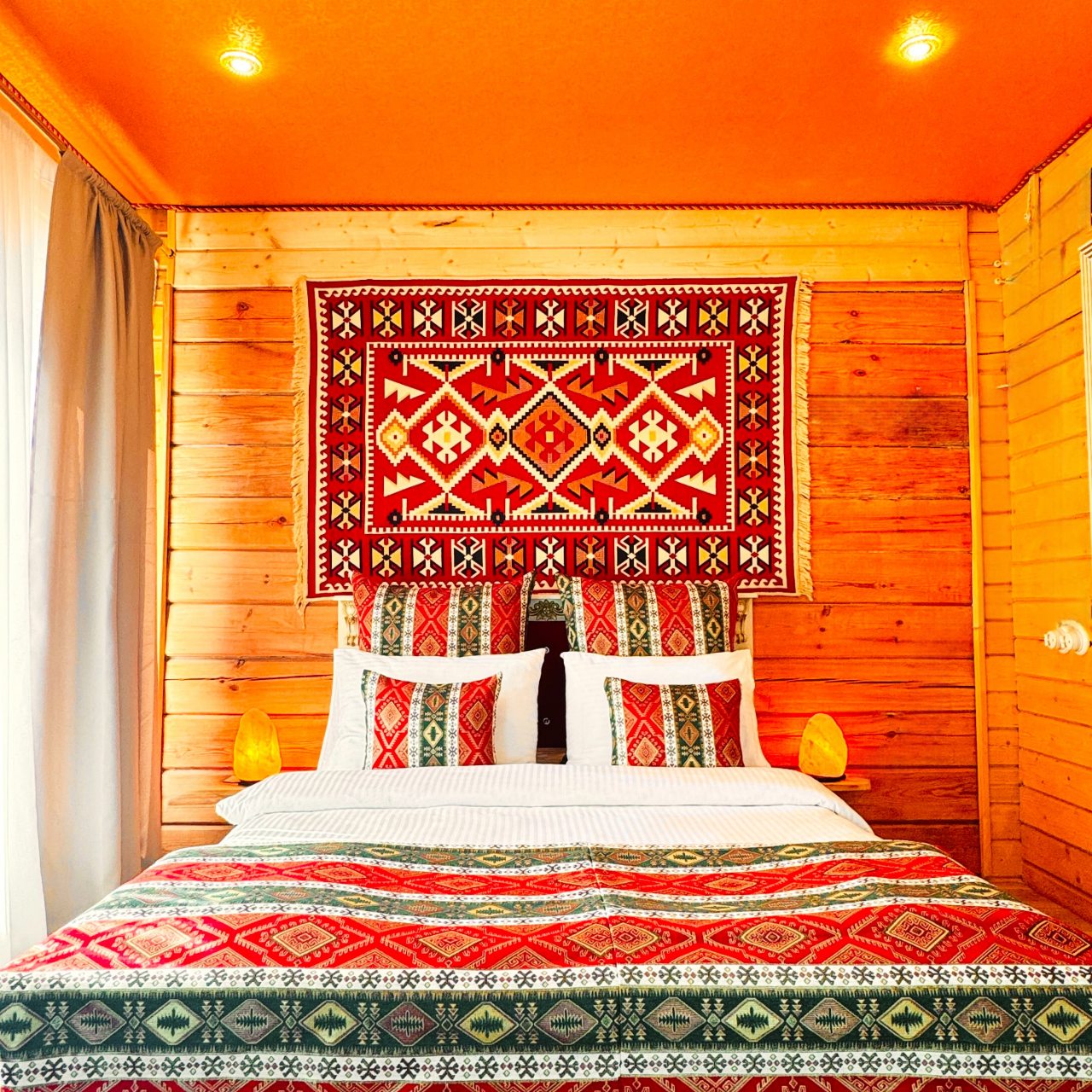 Номер (Двухместный улучшенный стандарт | без балкона | 2 этаж), Гостевой дом Hayat Haus