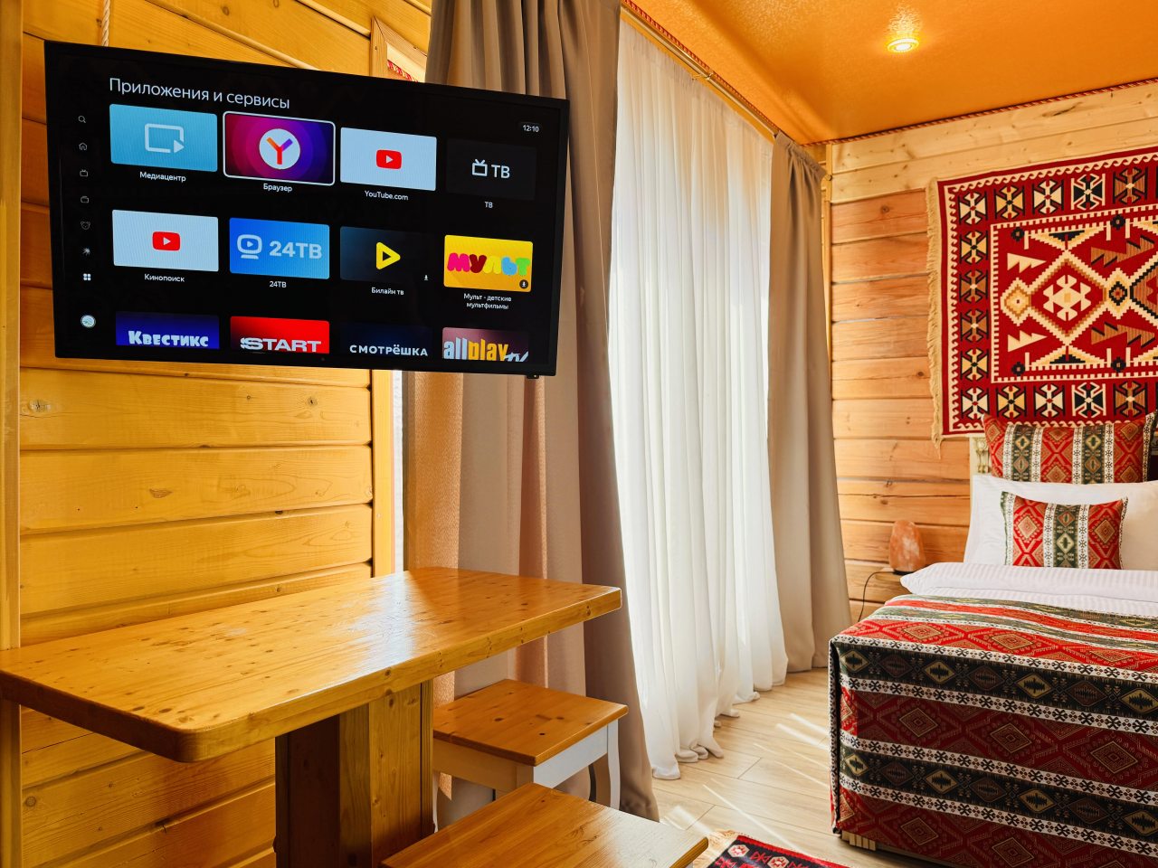 Номер (Двухместный улучшенный стандарт | без балкона | 2 этаж), Гостевой дом Hayat Haus