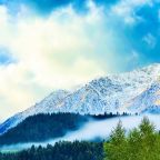 Номер (Трехкомнатный улучшенный комфорт с видом на горы | 3 этаж), Гостевой дом Hayat Haus