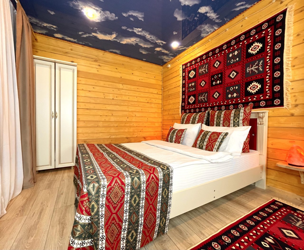 Номер (Двухместный комфорт с общей террасой  и частичным видом на горы), Гостевой дом Hayat Haus