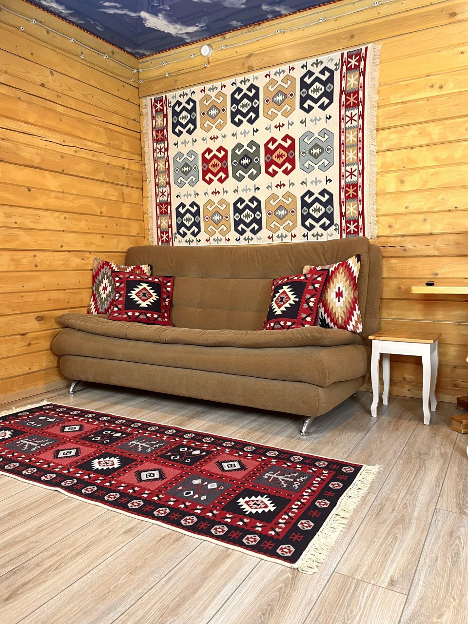 Номер (Двухместный комфорт с общей террасой  и частичным видом на горы), Гостевой дом Hayat Haus