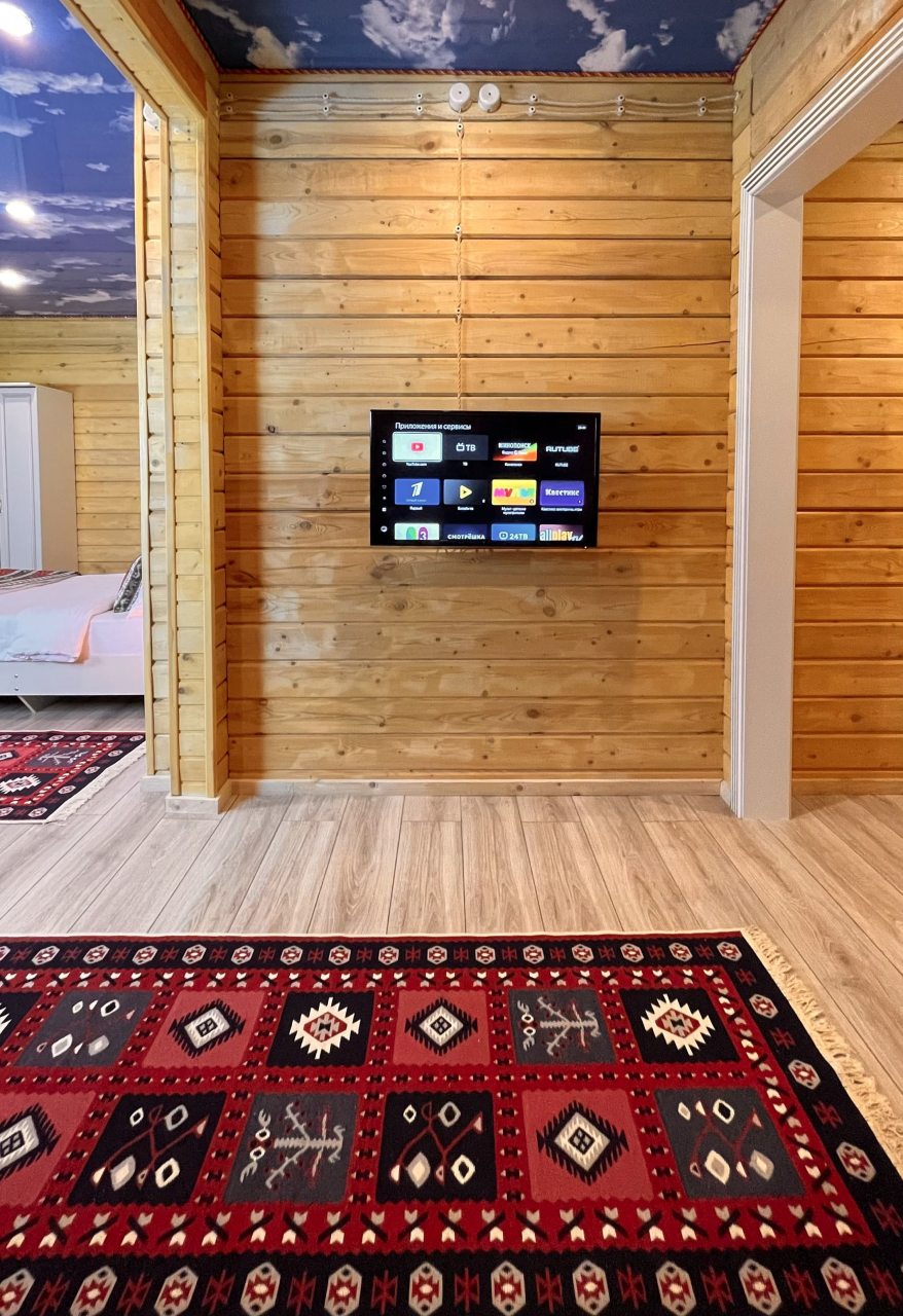 Номер (Двухместный комфорт с общей террасой  и частичным видом на горы), Гостевой дом Hayat Haus