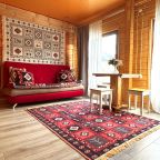 Апартаменты (Двухкомнатный комфорт с общей террасой и видом на горы | 2 этаж), Гостевой дом Hayat Haus