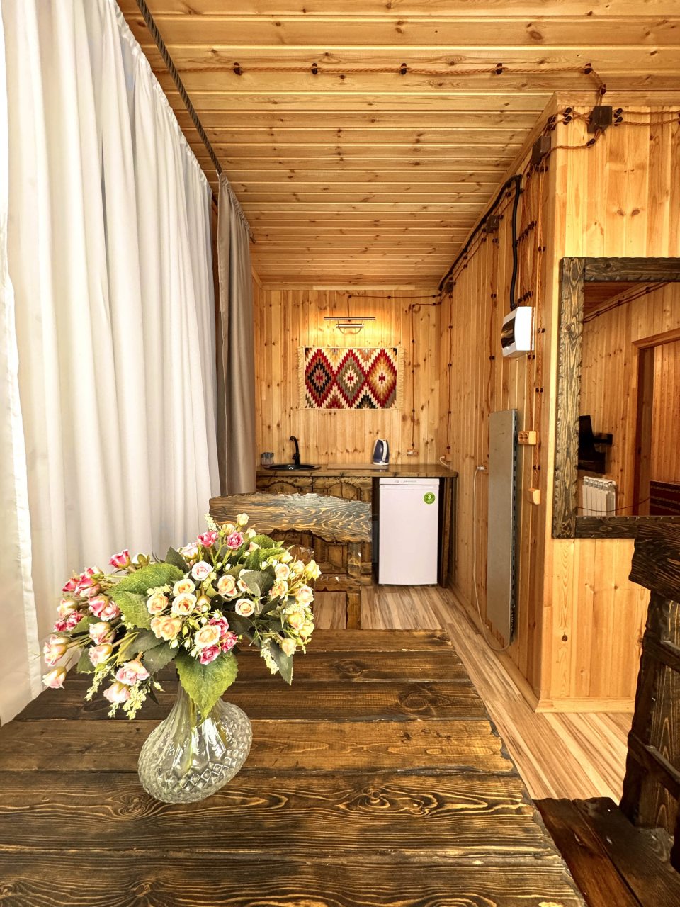 Номер (Трехкомнатный комфорт с кухонным уголком | 1 этаж), Гостевой дом Hayat Haus