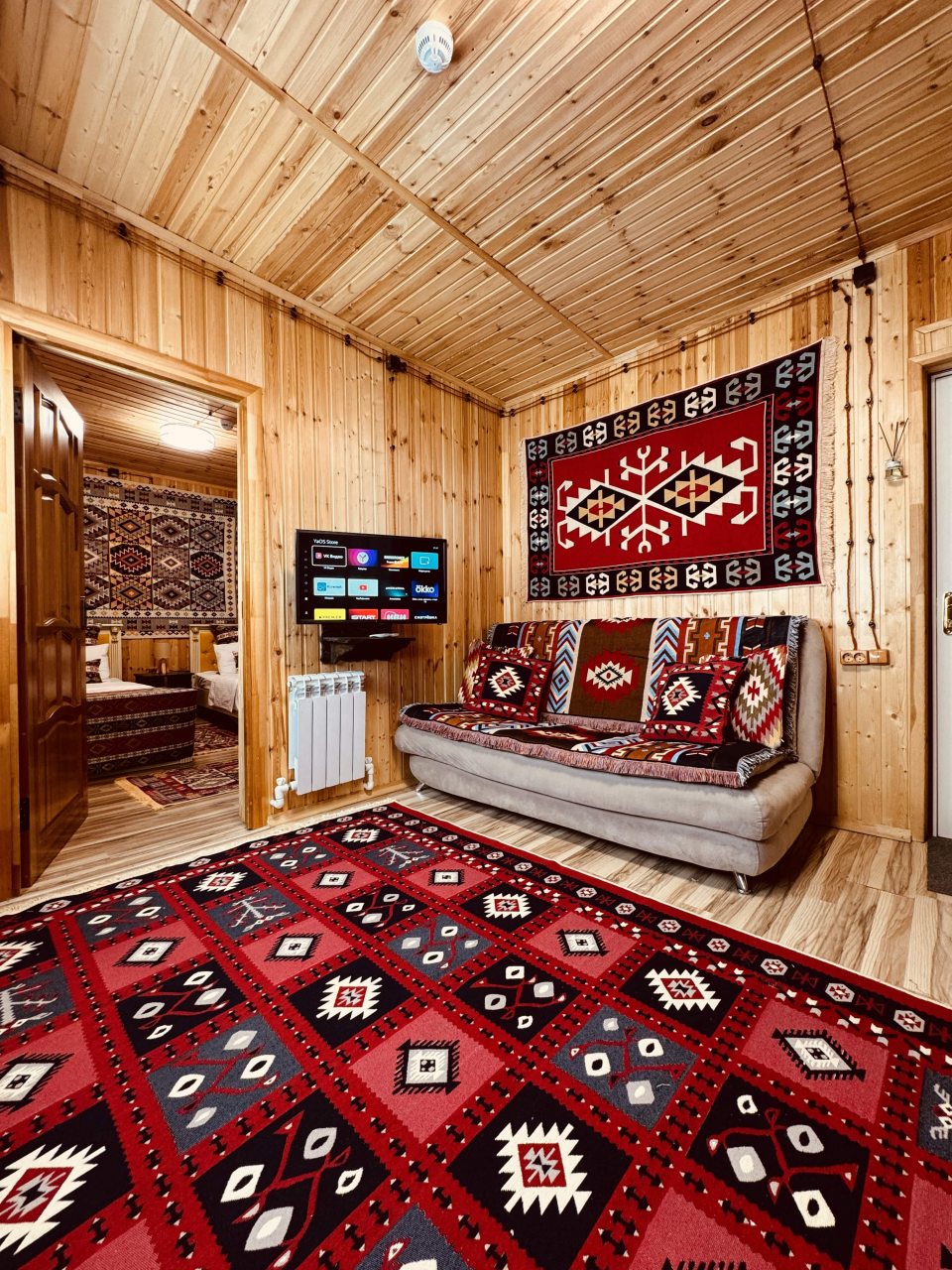 Номер (Трехкомнатный комфорт с кухонным уголком | 1 этаж), Гостевой дом Hayat Haus