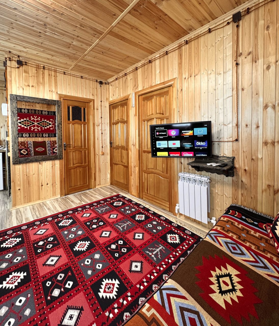 Номер (Трехкомнатный комфорт с кухонным уголком | 1 этаж), Гостевой дом Hayat Haus