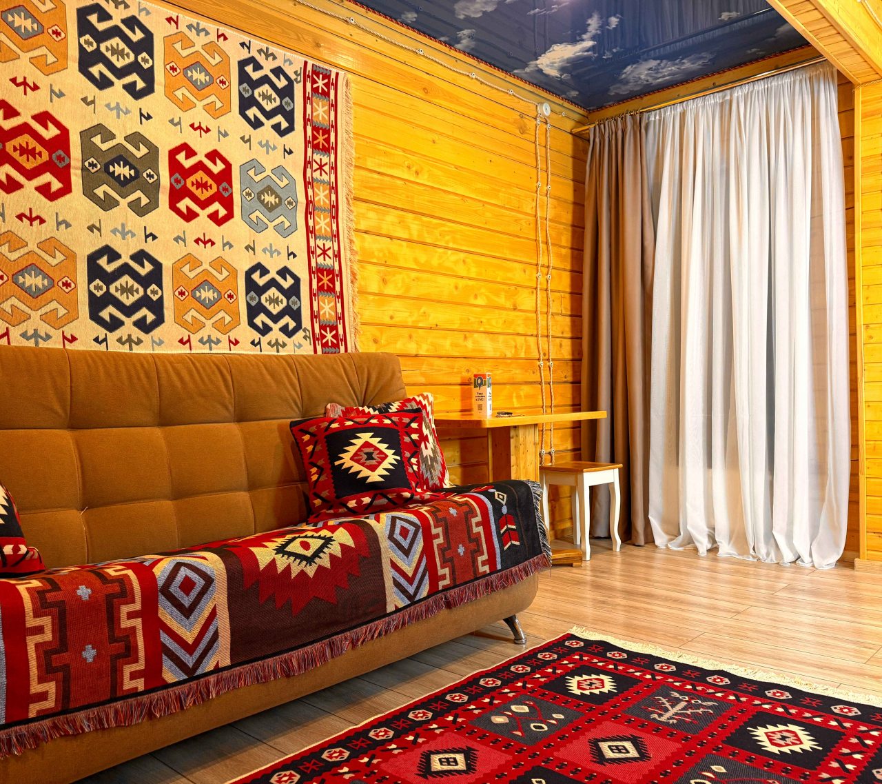 Номер (Двухместный комфорт с общей террасой и видом на горы), Гостевой дом Hayat Haus