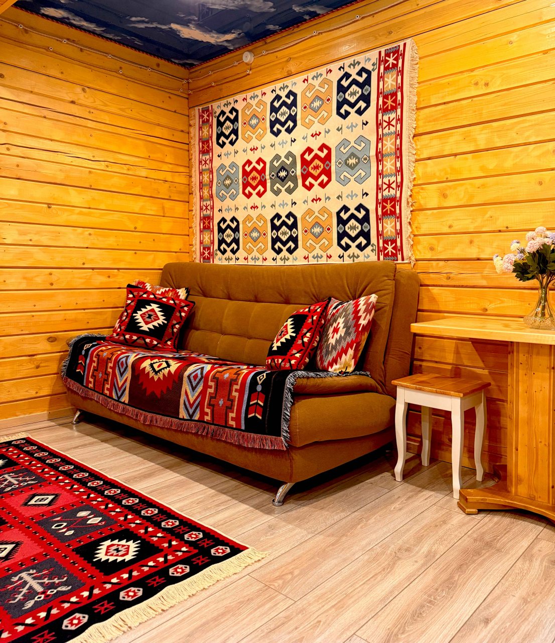 Номер (Двухместный комфорт с общей террасой и видом на горы), Гостевой дом Hayat Haus