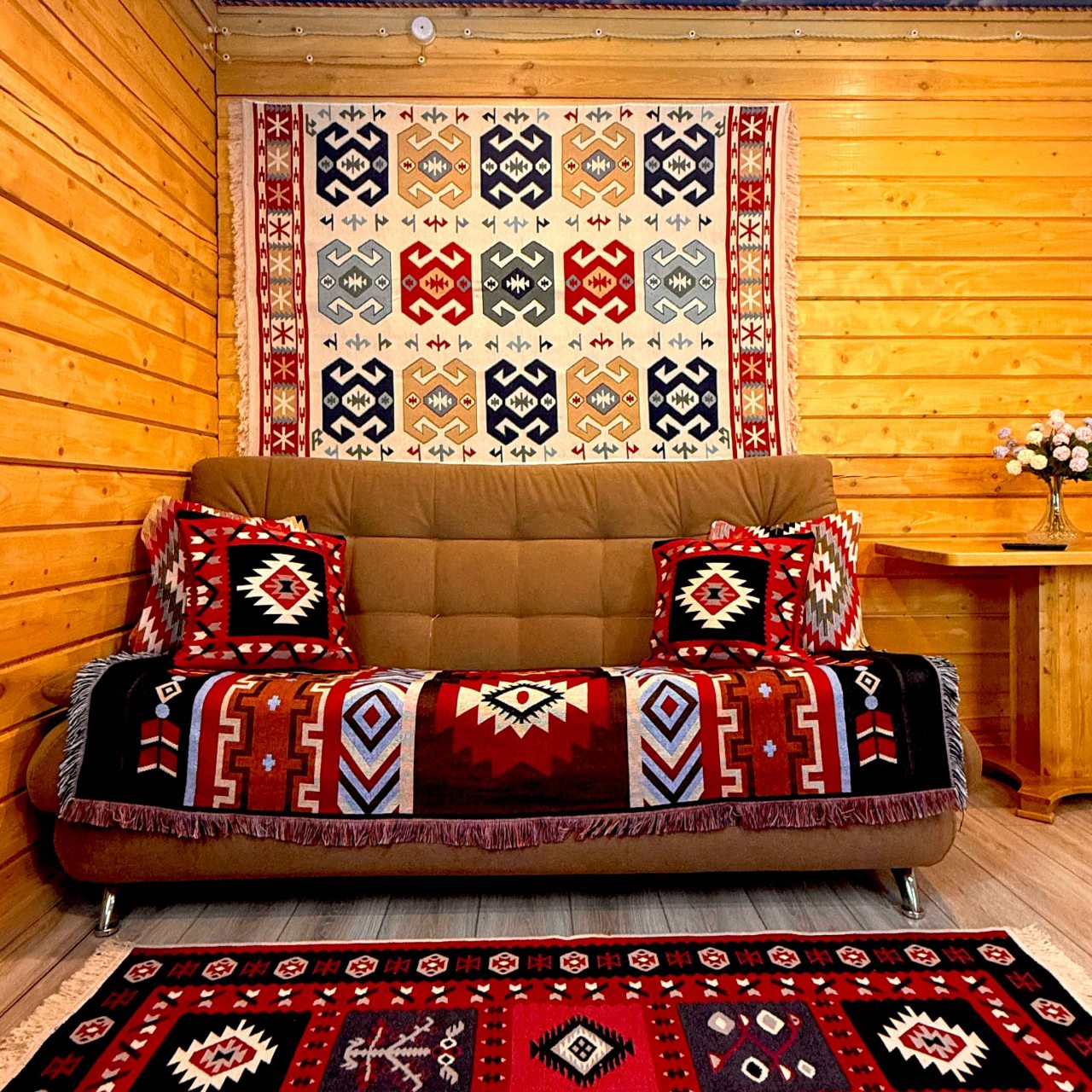 Номер (Двухместный комфорт с общей террасой и видом на горы), Гостевой дом Hayat Haus