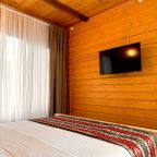 Двухместный (Стандарт с общей террасой и видом на горы | 2 этаж), Гостевой дом Hayat Haus