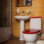 Двухместный (Стандарт с общей террасой и видом на горы | 2 этаж), Гостевой дом Hayat Haus