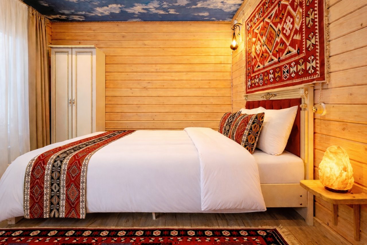 Номер (Двухместный комфорт с общей террасой и видом на горы), Гостевой дом Hayat Haus