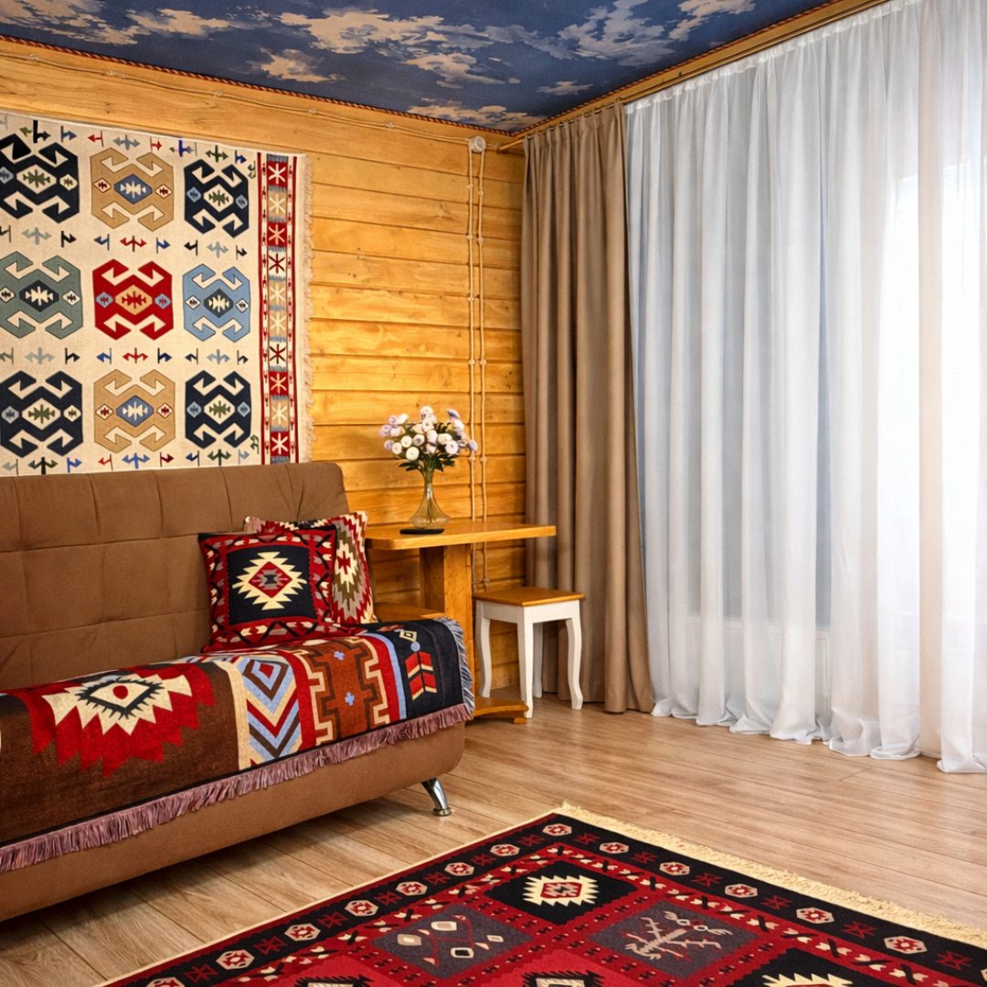 Номер (Двухместный комфорт с общей террасой и видом на горы), Гостевой дом Hayat Haus