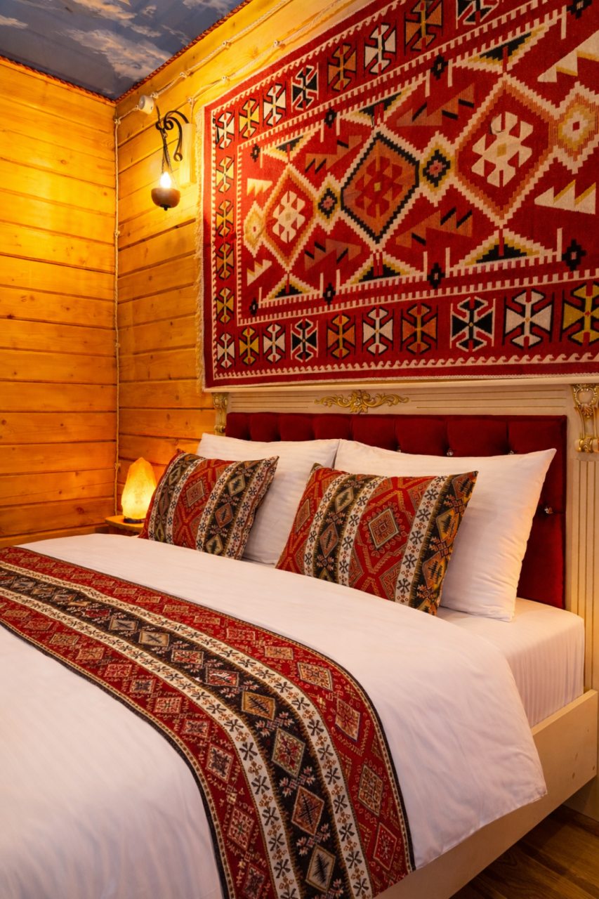 Номер (Двухместный комфорт с общей террасой и видом на горы), Гостевой дом Hayat Haus