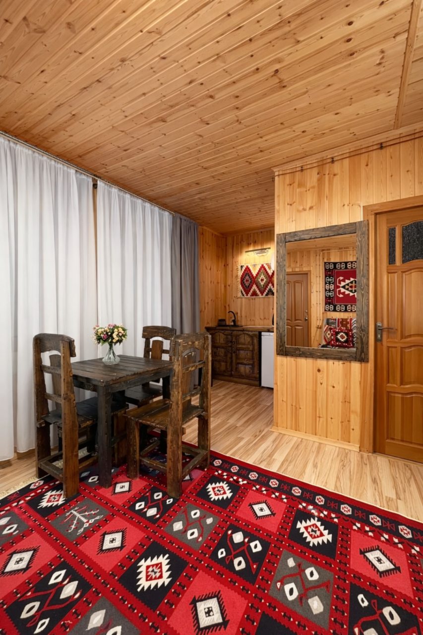 Номер (Трехкомнатный комфорт с кухонным уголком | 1 этаж), Гостевой дом Hayat Haus