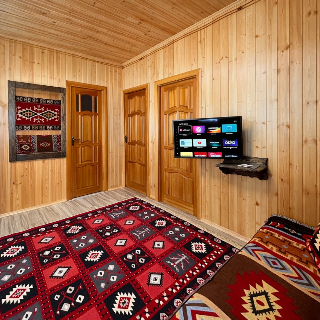 Номер (Трехкомнатный комфорт с кухонным уголком | 1 этаж), Гостевой дом Hayat Haus