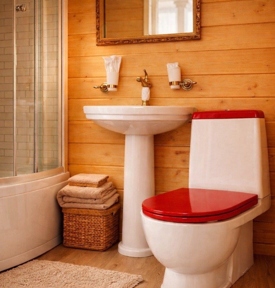 Двухместный (Стандарт с общей террасой и видом на горы | 2 этаж), Гостевой дом Hayat Haus