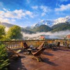 Номер (Трехкомнатный комфорт с общей террасой и видом на горы | 2 этаж), Гостевой дом Hayat Haus