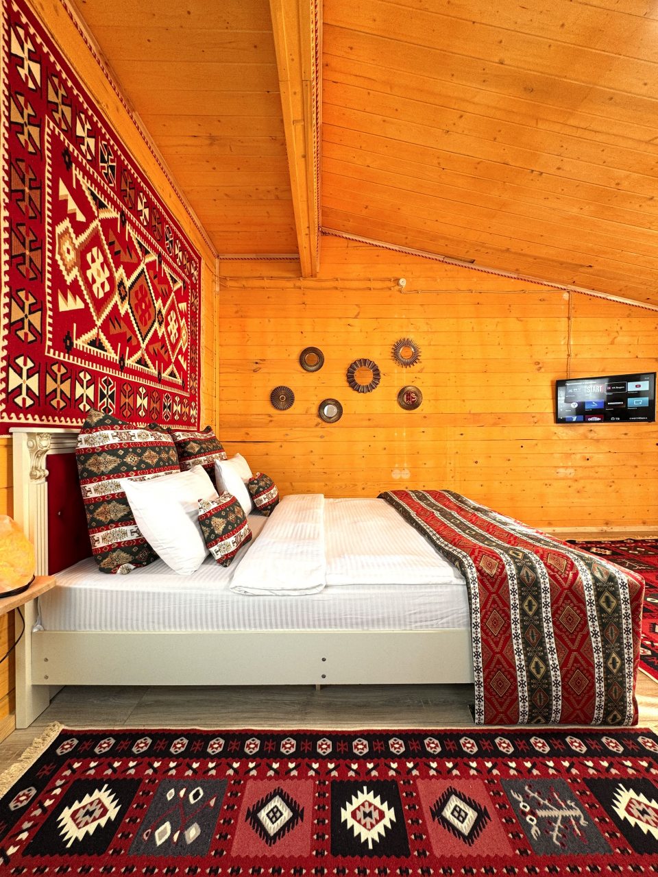 Номер (Комфорт двухместный на 3 этаже (без балкона)), Гостевой дом Hayat Haus