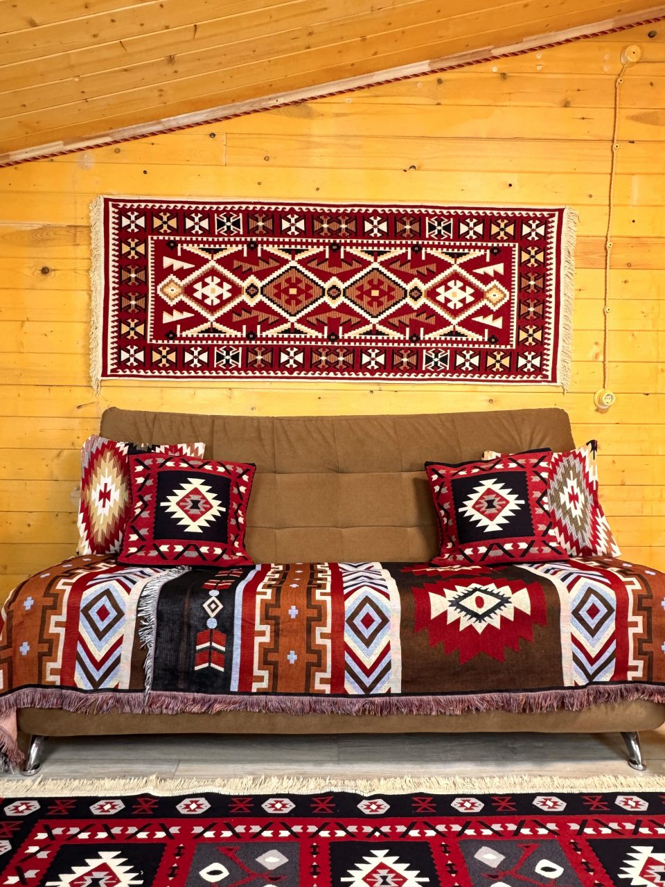 Номер (Комфорт двухместный на 3 этаже (без балкона)), Гостевой дом Hayat Haus