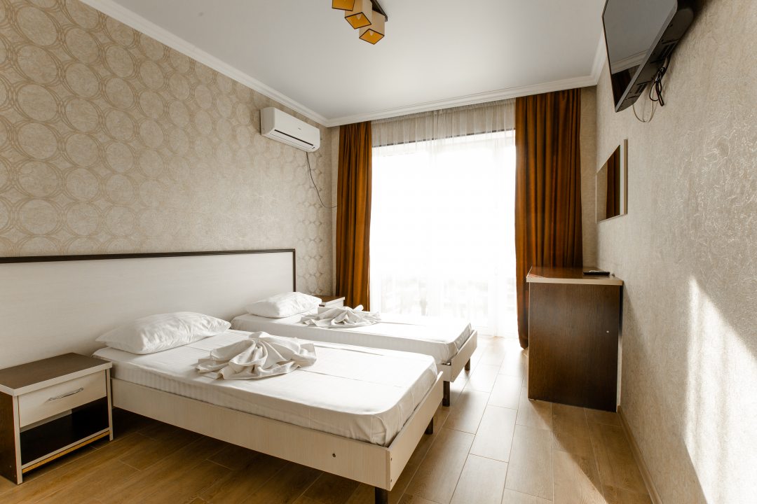 Двухместный (Двухместный номер с 2 отдельными кроватями) гостиницы Ван, Лермонтово