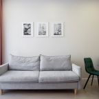 Просторные апартаменты с кухонной и обеденной зоной