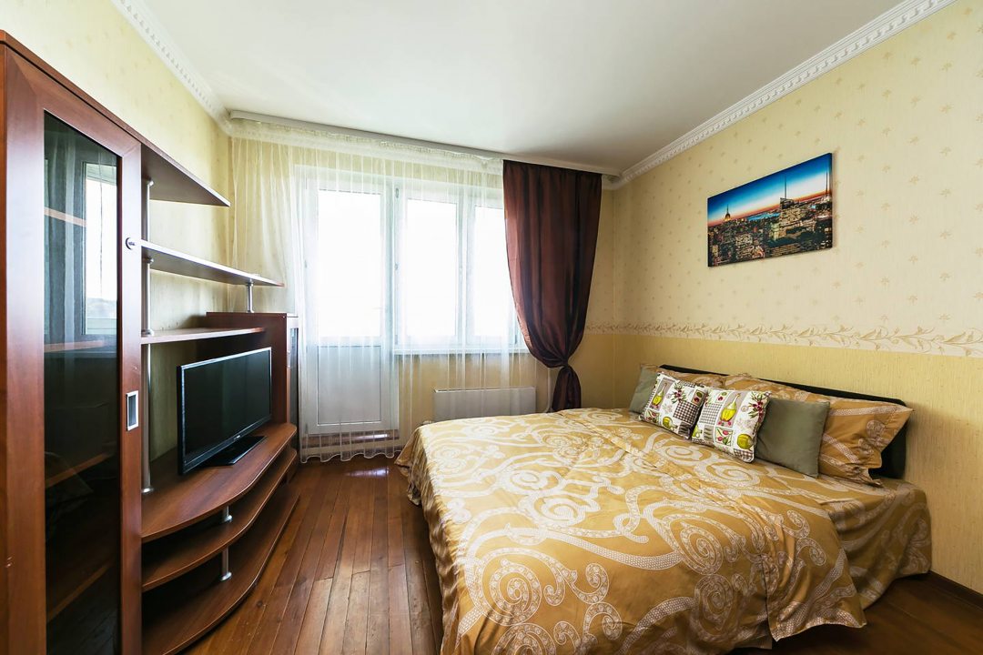 Двухместный (Однокомнатная квартира с реальным евро ремонтом) апартамента Квартира с реальным евро ремонтом, Подольск